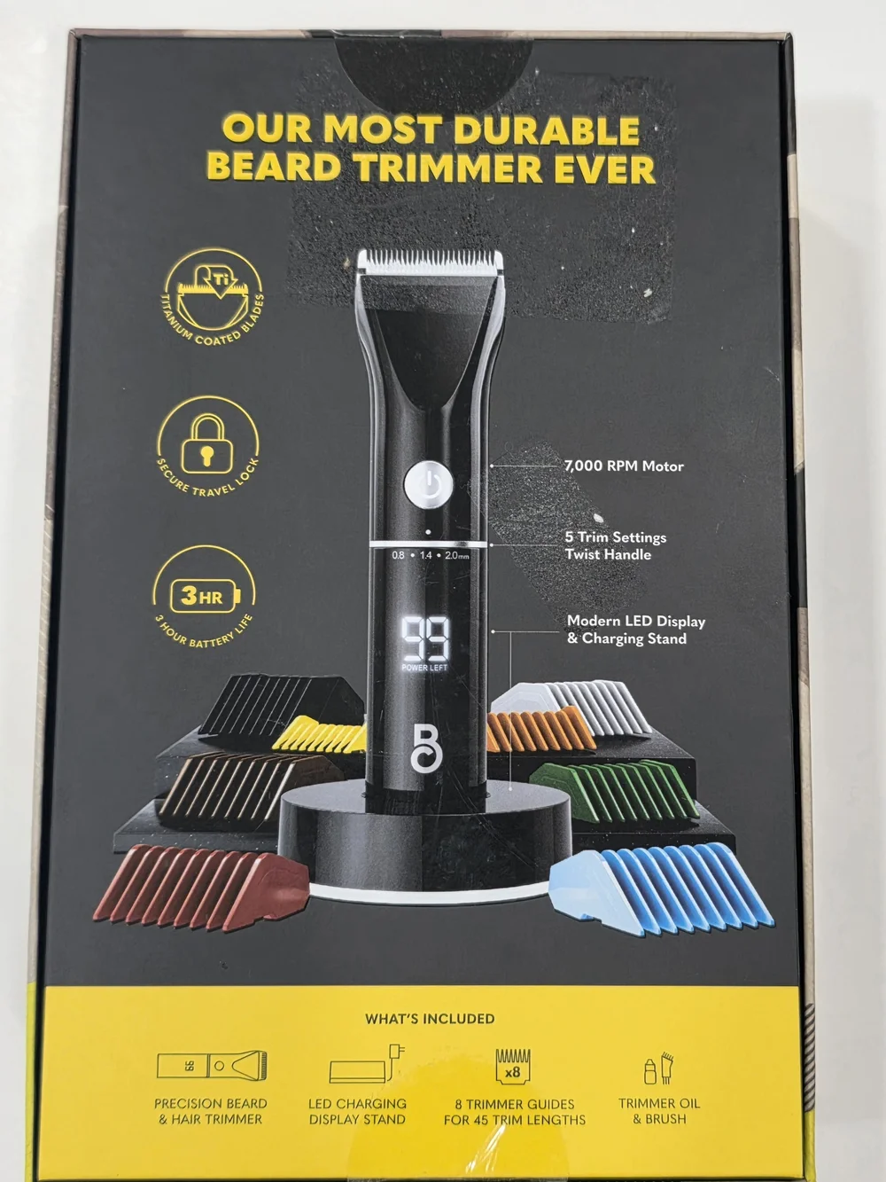 BEARD CLUB - PRECISION BEARD & HAIR TRIMMER PT45 - NEW